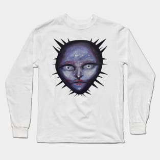 Mystic Face | Creature Monster | Look Into my soul Long Sleeve T-Shirt